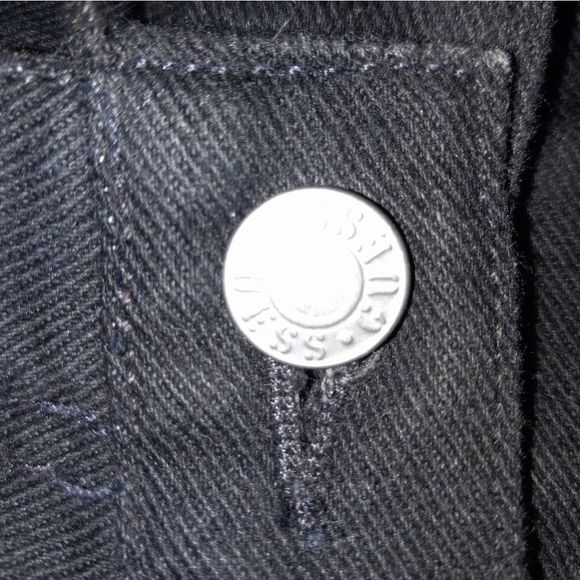 Vintage 80s/90s Black Denim Guess Jeans - Picture 8 of 9